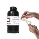 Siraya Tech Tenacious 3D Printer Flexible 405nm UV-Curing Resin with High Impact Resistance Standard Photopolymer Resin for LCD DLP 3D Printing (1000g, Clear)