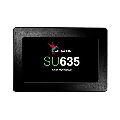 Book Cover ADATA SU635 240GB 3D-NAND SATA 2.5 Inch Internal SSD (ASU635SS-240GQ-R)