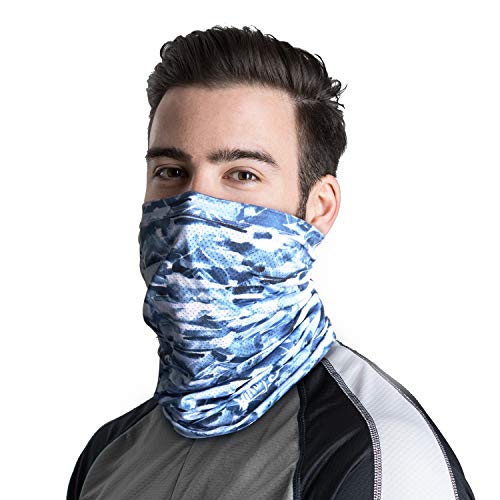 Palmyth Neck Gaiter Fishing Mask Bandana Sun Wind Dust Protection UV UPF 50+ Camo Headwear Balaclava Magic Scarf for Men Women Hunting, Cycling, Motorcycling, Running