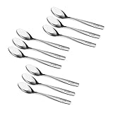 9 Piece Stainless Steel Kids Spoons - Kids Cutlery, Child and Toddler Safe Flatware, Ideal for Home and Preschools