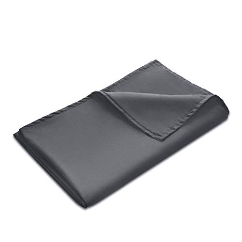 Weighted Blanket King Size 15lbs for Adults & Couples - 400 Thread Count Resort Quality Softness (88"x96") King | 15lbs Grey