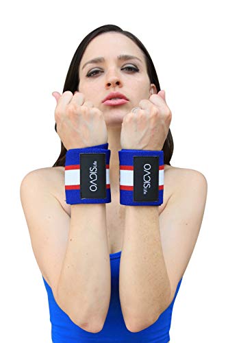 Oacis Life Atheletics Lifting Wrist Wraps | [2019 Version] 21" Inch Wrist Support Brace for Men and Women with Thumb Loops, for Weightlifting, Strength Training, and Bodybuilding - with Carrying Bag