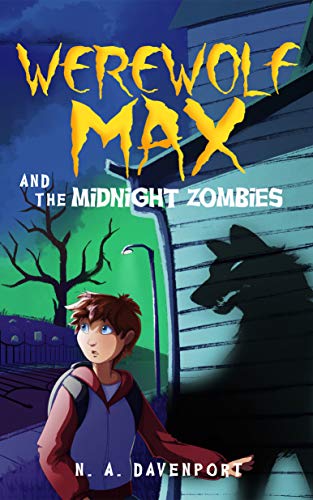 Book Cover Werewolf Max and the Midnight Zombies