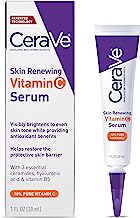 Book Cover CeraVe Vitamin C Serum with Hyaluronic Acid | Skin Brightening Serum for Face with 10% Pure Vitamin C | Fragrance Free | 1 Fl. Oz