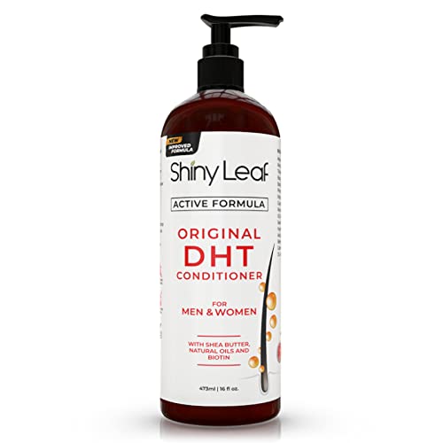 DHT Blocker Conditioner for Hair Loss with Rosemary Leaf Oil, Anti-Hair Loss Conditioner for Hair Growth for Men & Women, For Softer & Smoother Hair, Paraben & Sulfate Free, 16 oz