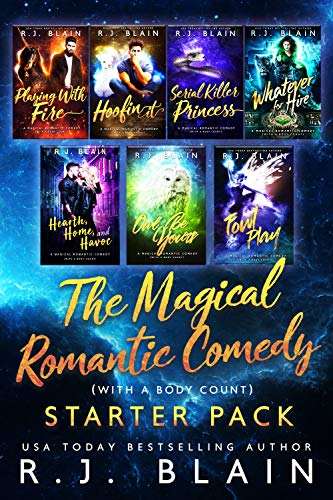 Book Cover The Magical Romantic Comedy (with a body count) Starter Pack