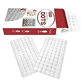 Self Adhesive Dots 1120 Pieces(560 Pair) 0.59" Diameter Strong Hook & Loop Sticky Back Coins Reusable Heavy Duty for School Classroom Home Topisun Brand