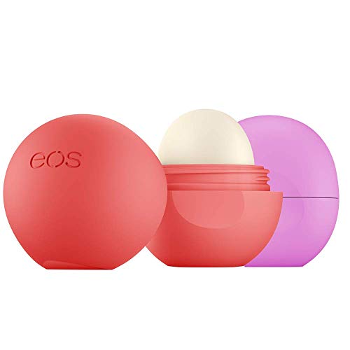 Book Cover eos Tropical Escape Lip Balm | Pink Coconut and Island Punch | Long-Lasting Moisture | 2-Pack
