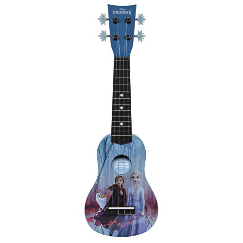 Book Cover First Act Discovery Frozen 2 Ukulele (Small Kids Guitar with Four Strings)