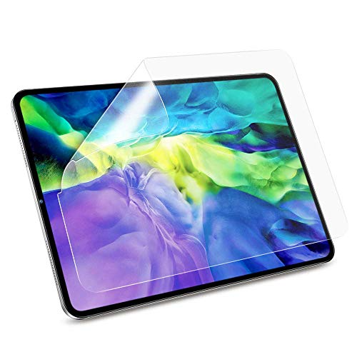 ESR 3-Pack Matte Screen Protector for iPad Pro 11â€ (2020/2018) [Anti-Glare] [Supports iPad Pencil] [High Sensitivity] [Fingerprint-Resistant] Matte PET Film + Easy Installation Kit (Not Glass)
