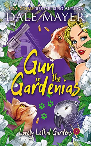 Book Cover Gun in the Gardenias (Lovely Lethal Gardens Book 7)