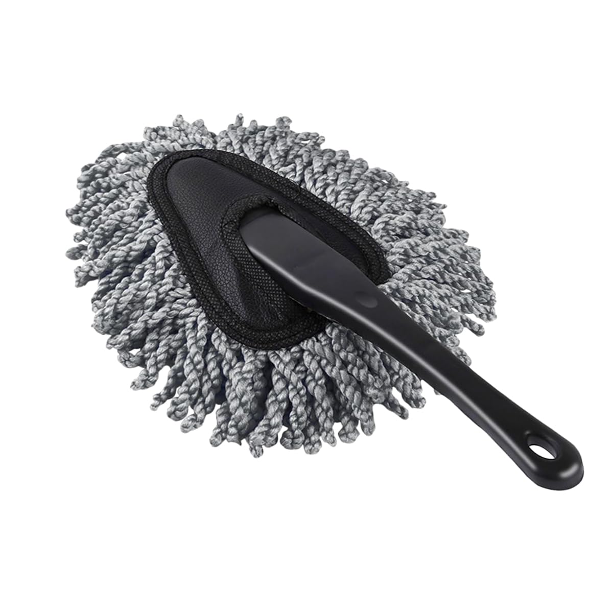 Book Cover Multi-Functional Car Dash Duster, Car Interior & Exterior Cleaning Dirt Dust Clean Brush Dusting Tool Mop Gray car Cleaning Products (Gray)