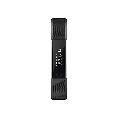 Book Cover Fitbit Alta HR, Black, Small + 1 Year Extended Warranty Bundle