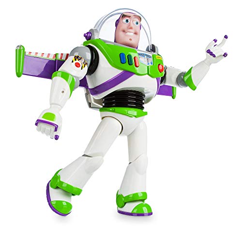 Book Cover Disney Buzz Lightyear Interactive Talking Action Figure - 12 Inches