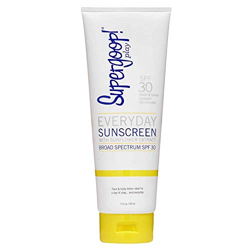 Supergoop! Everyday SPF 30 Sunscreen with Sunflower Extract, 7.5 Fl Oz