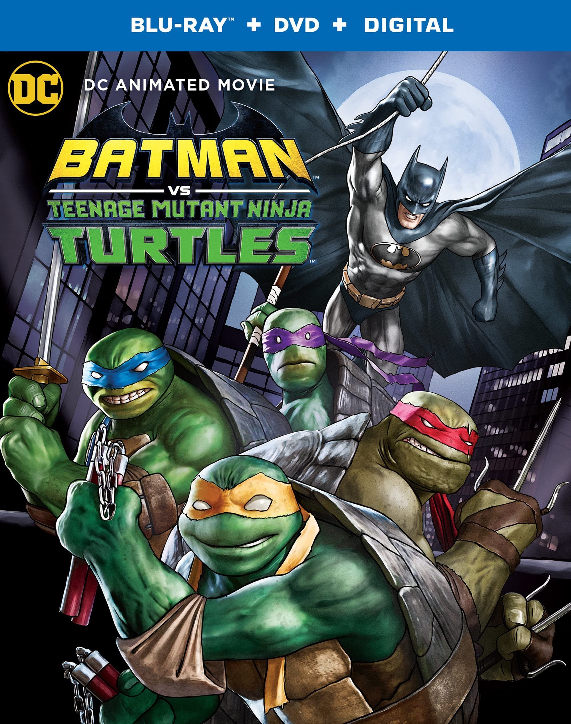 Book Cover Batman vs. Teenage Mutant Ninja Turtles (Blu-ray)