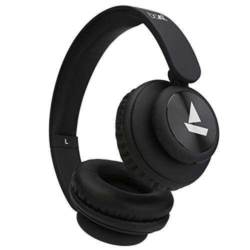 boAt Rockerz 450 Wireless Bluetooth Headphone (Luscious Black)