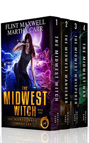Book Cover Midwest Magic Chronicles Boxed Set: (Books 1-4 - The Midwest Witch, The Midwest Wanderer, The Midwest Whisperer, The Midwest War)