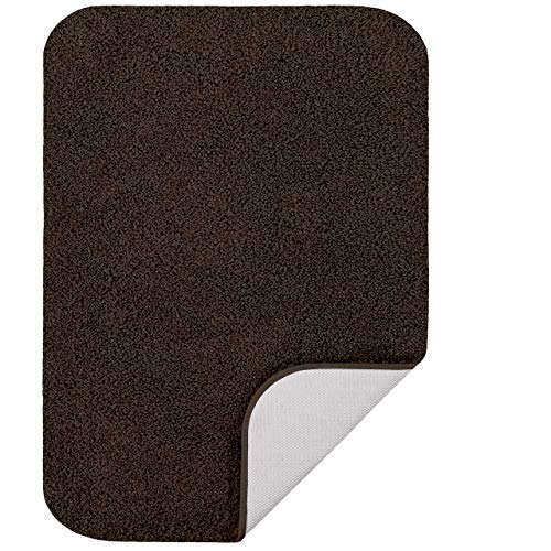 Maples Rugs Softec Non Slip Washable & Quick Dry Soft Bathroom Rugs [Made in USA], 20" x 32", Sage