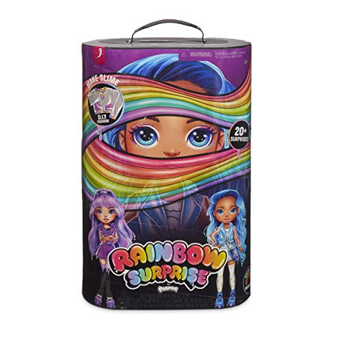 Book Cover Poopsie Rainbow Surprise Dolls - Amethyst Rae or Blue Skye, Multicolor