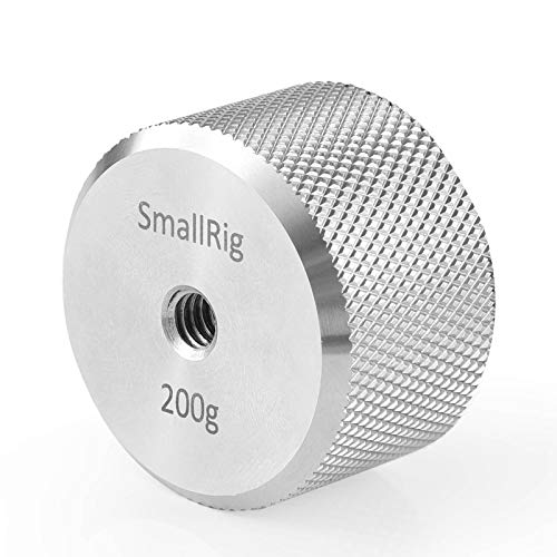 SMALLRIG Removable Counterweight 200g for DJI Ronin S/Ronin RS 2 / Ronin-SC/Ronin RSC 2 and for Zhiyun Gimbal Stabilizers – 2285