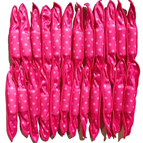 Book Cover soft sleep hair rollers pillow sponge rollers stain no heat foam hair rollers overnight hair rollers â€¦