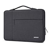 MOSISO Laptop Case 13.3 inch, 13-13.3 inch Laptop Sleeve with Handle Compatible with MacBook Air/Pro 13/Pro 14 M5 M4 M3 M2 M1,HP Dell ASUS Lenovo, Polyester Multifunctional Computer Bag, Space Gray