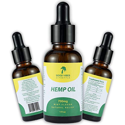 Pure Hemp Oil 700 mg Natural Garden Drops for Wellness Anti-Inflammatory Relaxation Natural Relief