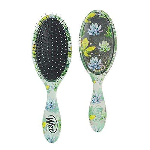 Wet Brush Kids Detanglerâ€“ Detangling Knots, Snag-Free, Anti-Static Brush, Intelliflex Bristles, No pain, Split-Ends & Hair Breakage, Ice Cream Print, Easy Hold, Child-Friendly Size