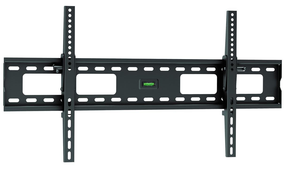 Ultra Slim Tilt TV Wall Mount Bracket for Samsung QN65Q60RAFXZA Flat 65'' QLED 4K Q60 Series (2019) QN65Q60RA - Low Profile 1.7" from Wall, 12° Tilt Angle, Easy Install for Reduced Glare!