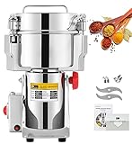 CGOLDENWALL 2500g Commercial Spice Grinder Electric Grain Mill Grinding Machine for Various Grains Wheat Flour Mill Pulverizer CE Approved 110V 3600W