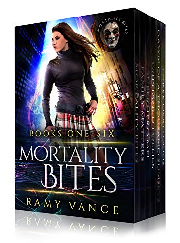 Book Cover Mortality Bites - Boxed Set (Books 1 - 6): An Urban Fantasy Epic Adventure