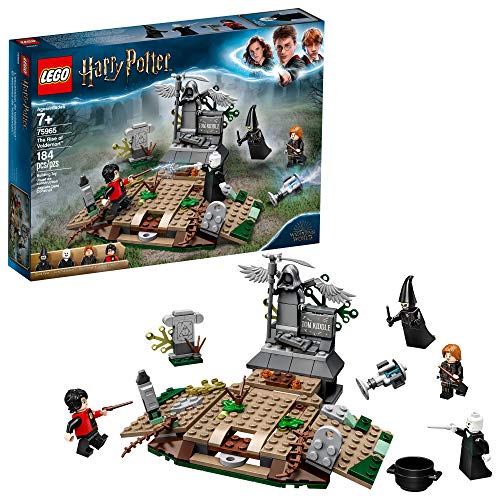 Book Cover LEGO Harry Potter and The Goblet of Fire The Rise of Voldemort 75965 Building Kit, New 2019 (184 Pieces)
