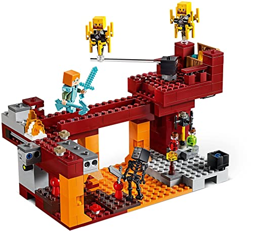 LEGO MinecraftThe Blaze Bridge 21154 Building Kit (370 Piece)