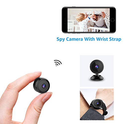 Book Cover AOBO Mini Spy Camera Wireless Hidden Home WiFi Security Cameras with App 1080P Night Vision Motion Activated Indoor Outdoor Small Nanny Cam for Cars Apartment Live Streaming with iPhone/Android Phone