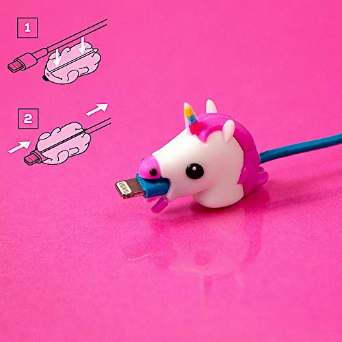Unicorn Cable Chomper | Cord Protector Animals| Animal Cable Protector | Animal Bite Cable Protector | Cable Protector Animal | USB Cable Protector Animal | Animal Charger Cable Protector |