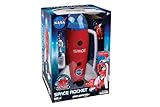 Spaceship Rocket Toy Playset with 2 Astronauts and Rover Vehicle - Lights and Sound, Carrying Handle Play and Explore Space- Space Adventure Series by Daron