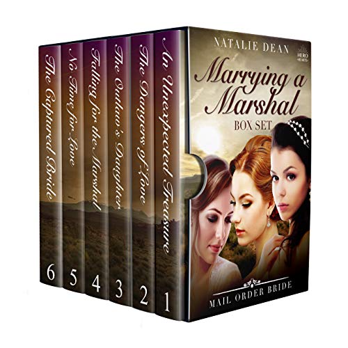 Book Cover Marrying a Marshal Box Set: Mail Order Bride