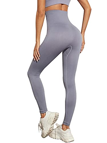 MMIW COLLECTION Seamless High Waisted Gym Leggings for Women Stretch Yoga Pants Ombre Workout Running Leggings