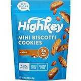 VERSAINSECT to Snacks Low Carb Biscotti Cookies - Grain & Gluten Free Foods - No Sugar Added Treats - Healthy European Dessert Food - Biscuit Cookie - Diabetic, Ketogenic & Paleo Diet Snack - Almond