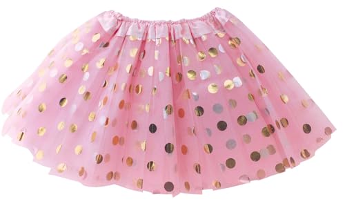 Red Tutu for Toddler Girl & White Tulle Skirt Girls Tutus Set Kids Summer Skirts for Memorial Day / 4th of July