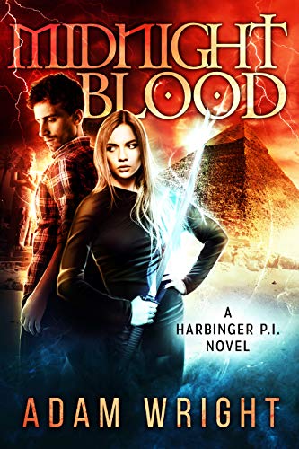 Book Cover Midnight Blood (Harbinger P.I. Book 6)