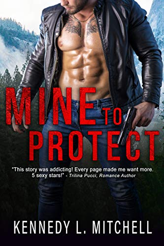 Book Cover Mine to Protect: A Serial Killer Romantic Suspense