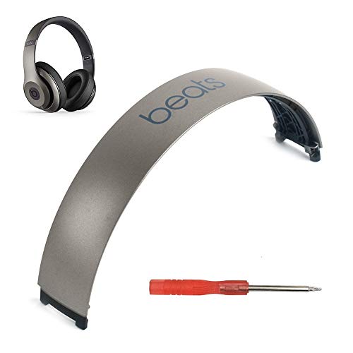 Beats Studio 2 Headband Replacement Repair Kit Replacement Parts Compatible with Beats Studio 2.0 Wired Wireless Over Ear Headphones with Screwdriver (Titanium)