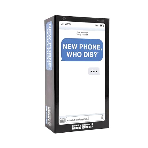 New Phone, Who Dis? - The 100% Offline Text Messaging Party Game - by What Do You Meme?