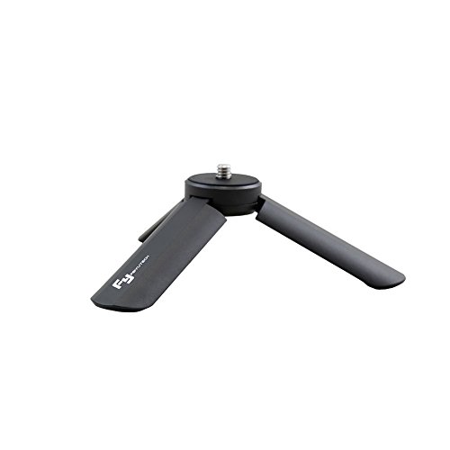FeiyuTech Mini Desktop Tabletop Tripod Stand with 1/4"-20 Mounting Screw for 3 Axis Gimbals Stabilizer, Feiyu Pocket Camera, DSLR Camera Projector, Portable Folding