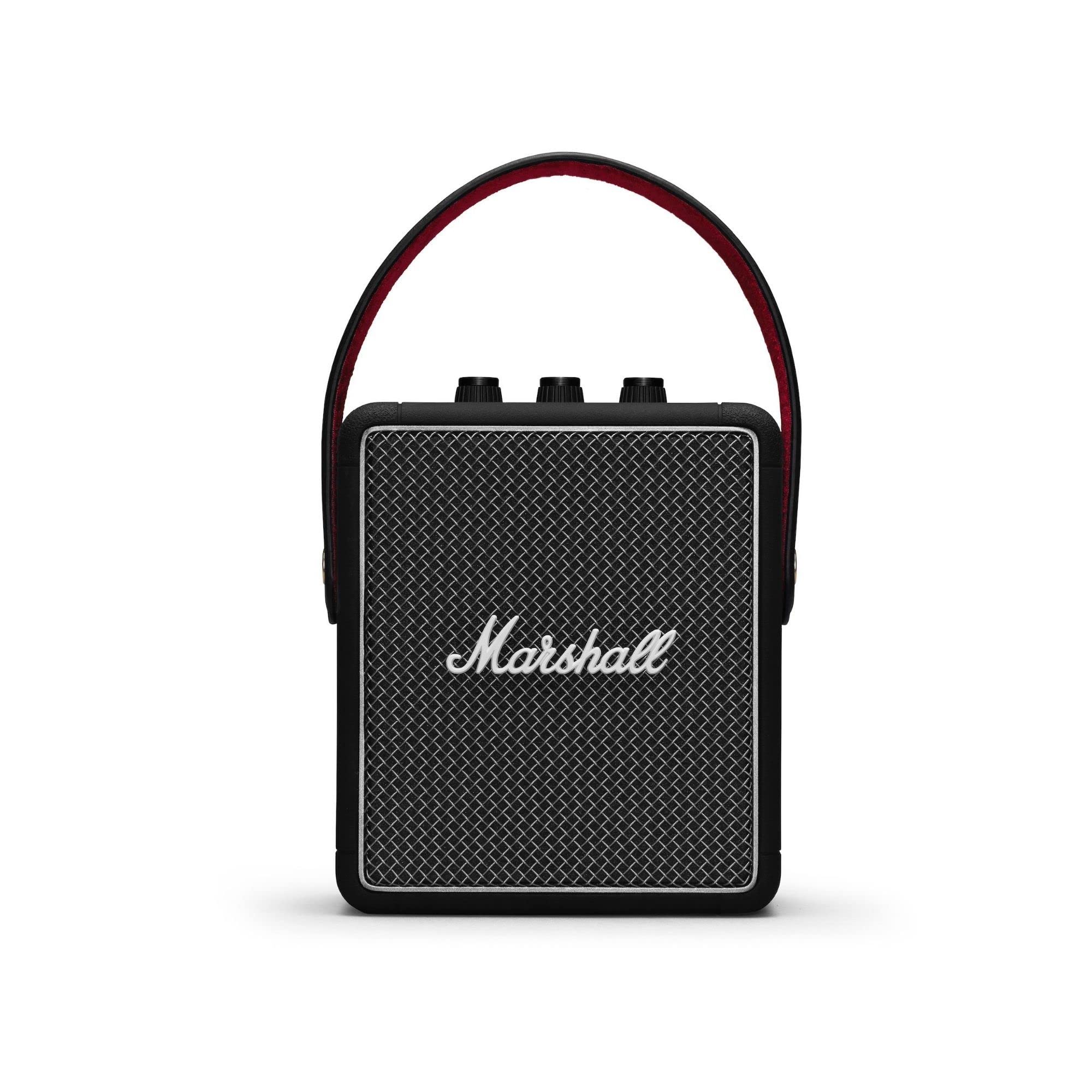 Book Cover Marshall Stockwell II Portable Bluetooth Speaker - Black Black Speaker