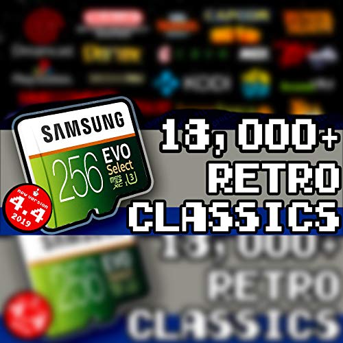 128 GB Retropie 4.4 SD Card - Premium Collection with Video Previews & 3D Boxart