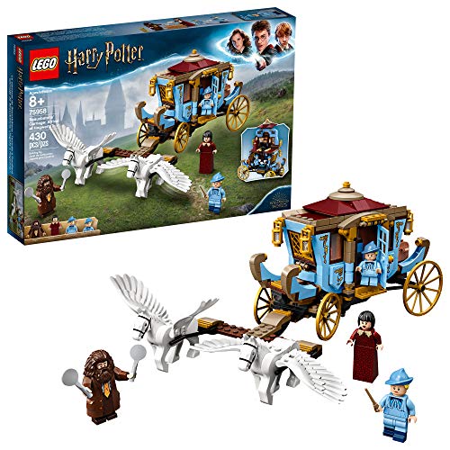 LEGO Harry Potter and The Goblet of Fire Beauxbatonsâ€™ Carriage: Arrival at Hogwarts 75958 Building Kit, New 2019 (430 Pieces)