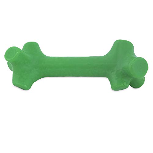 Book Cover Pet Qwerks BarkBone Mint Flavor Dental Breath Stick Dog Chew Toy - Durable Dog Bones for Aggressive Chewers, Tough Power Chew Toys | Made in USA with FDA Compliant Nylon - for Small Dogs & Puppies